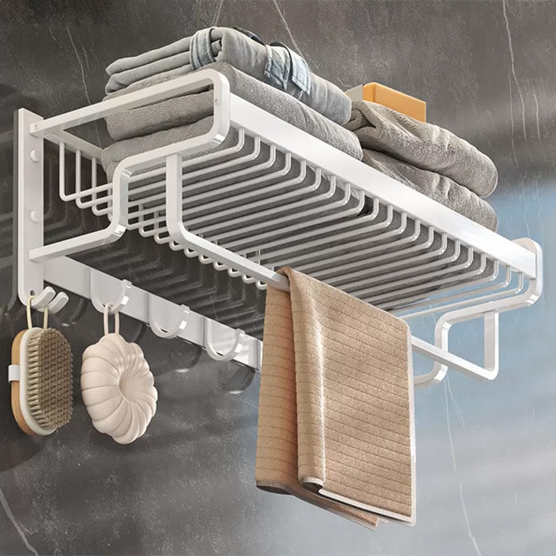 BowLift | Modern Bathroom Accessory Set White Paper Holder Bathroom Shelf Bathroom Fittings Set