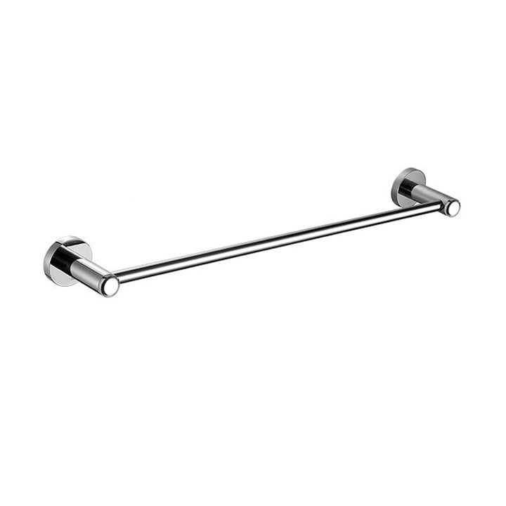 BowLift | Polished Chrome 5-piece modern bathroom accessory set with bathroom shelf