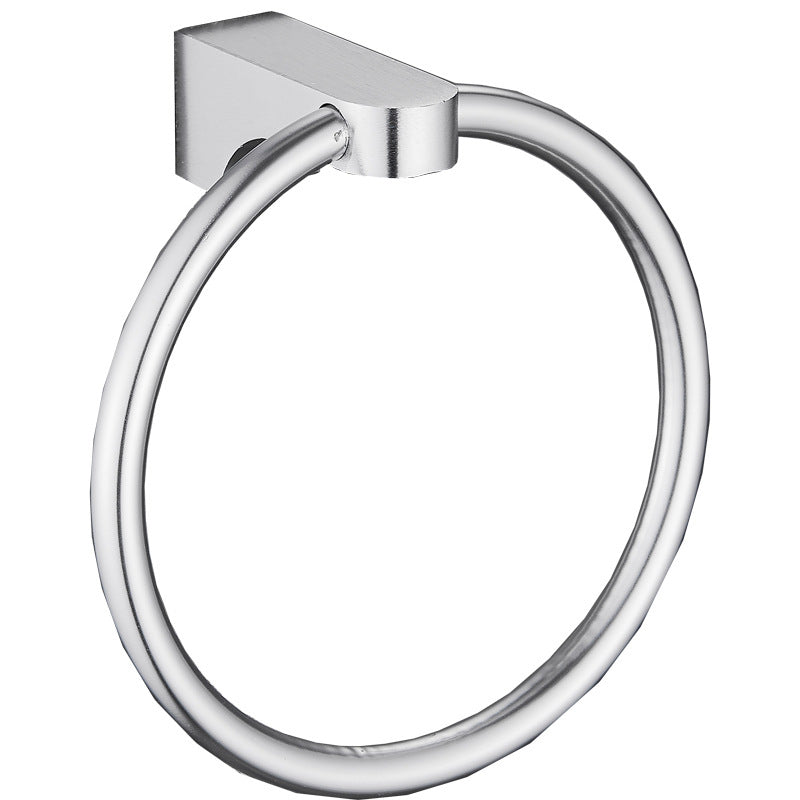 BowLift | 6-piece Chrome Bathroom Accessory as Individual Piece or as Set with Towel Ring Bar