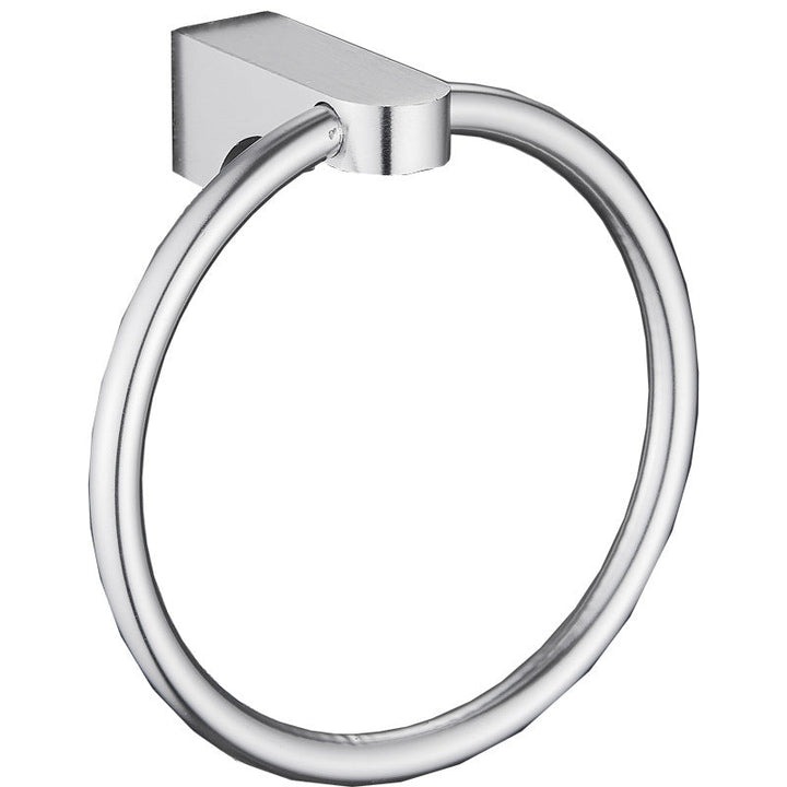 BowLift | 6-piece Chrome Bathroom Accessory as Individual Piece or as Set with Towel Ring Bar
