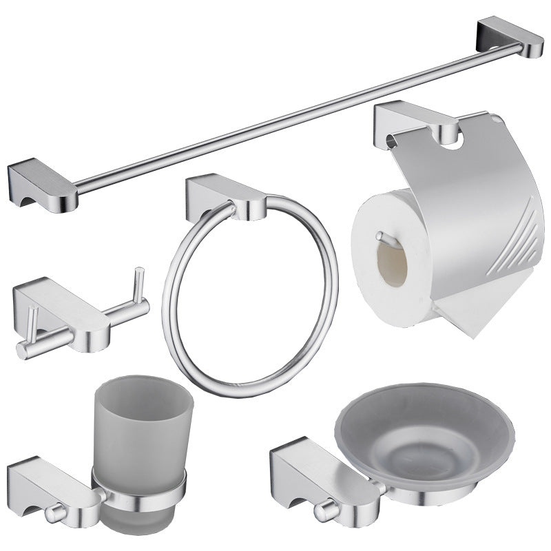 BowLift | 6-piece chrome bathroom accessory as a single item or as a set with towel ring bar