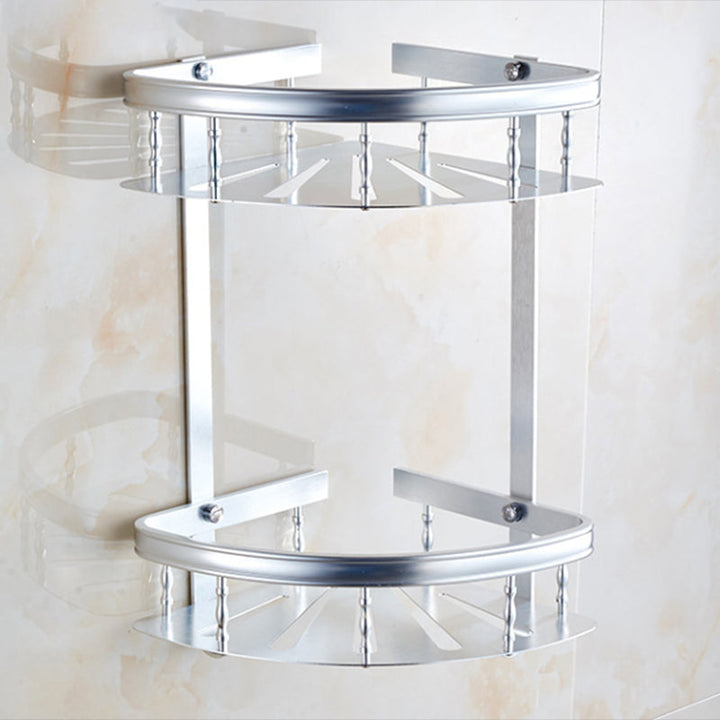 BowLift | Modern 5/6-piece bathroom accessory set with bathroom shelf/robe hooks/towel bar