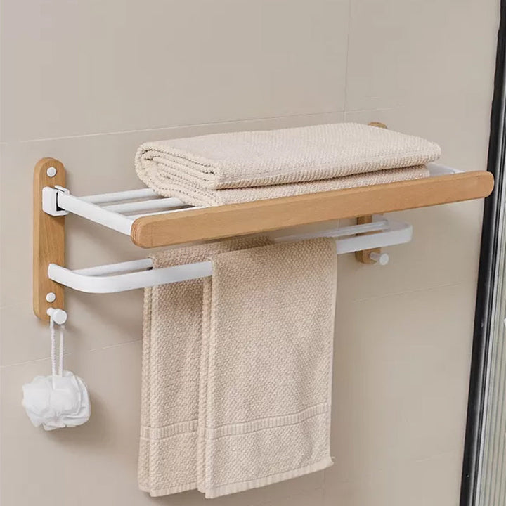BowLift | Modern natural bathroom accessories as a single piece or in a set made of solid wood