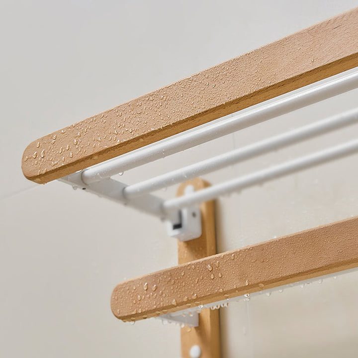 BowLift | Modern natural bathroom accessories as a single piece or in a set made of solid wood