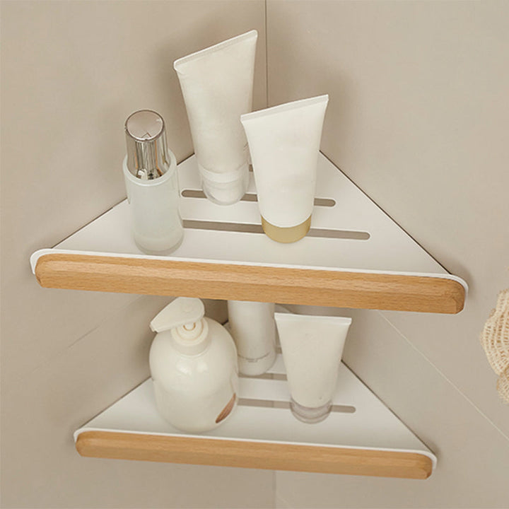 BowLift | White Bathroom Set Solid Wood & Aluminum Bathroom Accessories Individually or as a Set
