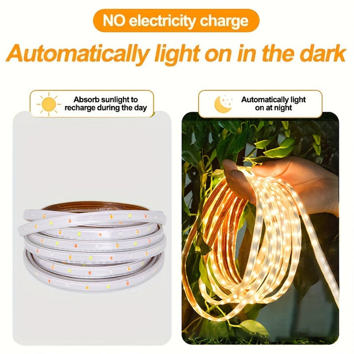 BowLift | Solvara Flexible Solar LED Light Tube with Remote Control | Creative Outdoor Lighting | Energy Efficient & Weatherproof