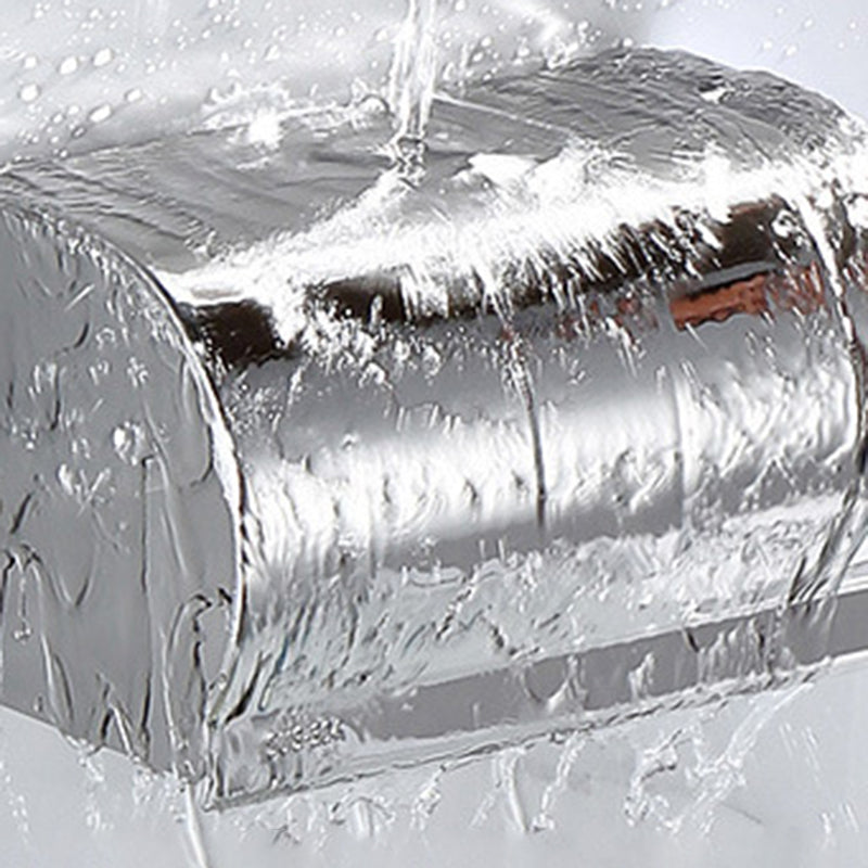 BowLift | Classic Polished Chrome Bathroom Accessory Set Towel Rail/Paper Holder/Bathrobe Hook Included