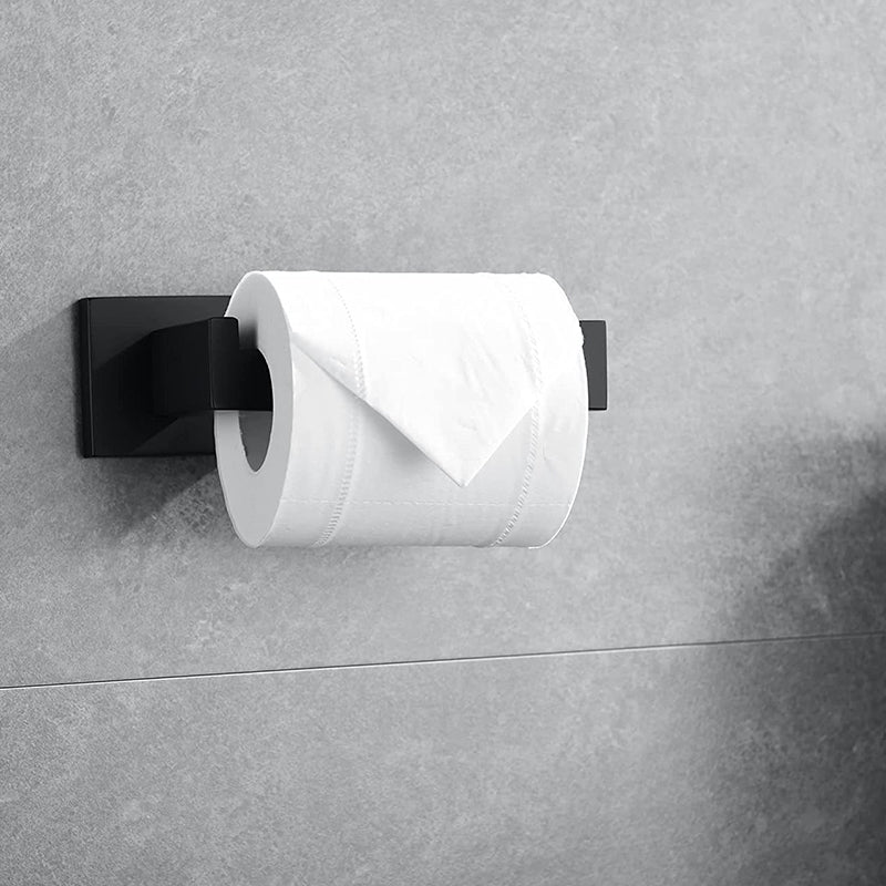 BowLift | 7-piece bathroom accessory set made of stainless steel with paper holder/robe hook/towel ring bar