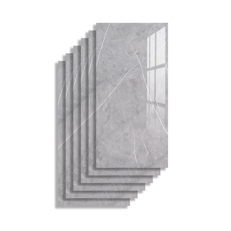 BowLift | Rectangular PVC 12" X 23" 6-Pack Peel and Stick Wall Tile Kitchen and Bathroom Back Splash