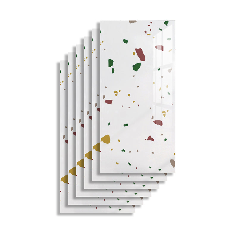 BowLift | Rectangular PVC 12" X 23" 6-Pack Peel and Stick Wall Tile Kitchen and Bathroom Back Splash