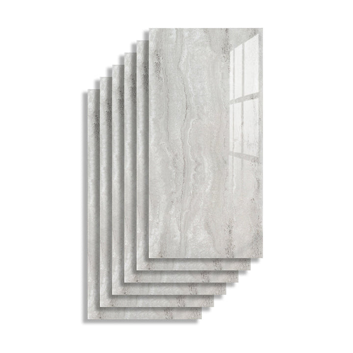 BowLift | Rectangular PVC 12" X 23" 6-Pack Peel and Stick Wall Tile Kitchen and Bathroom Back Splash
