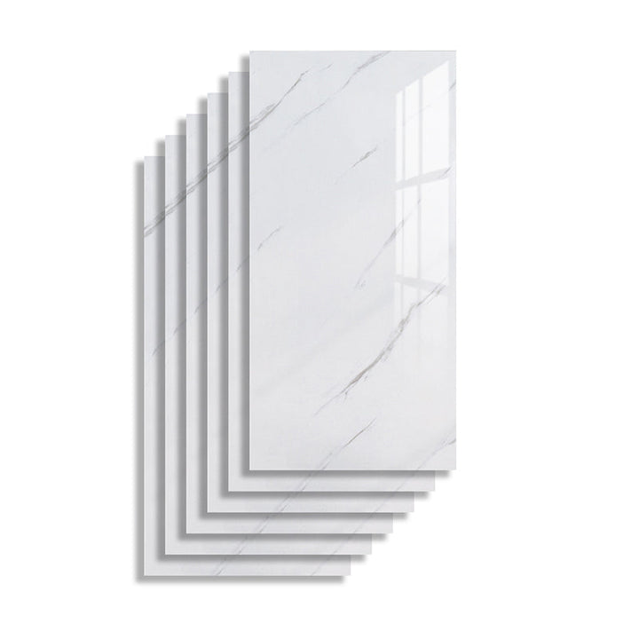 BowLift | Rectangular PVC 12" X 23" 6-Pack Peel and Stick Wall Tile Kitchen and Bathroom Back Splash