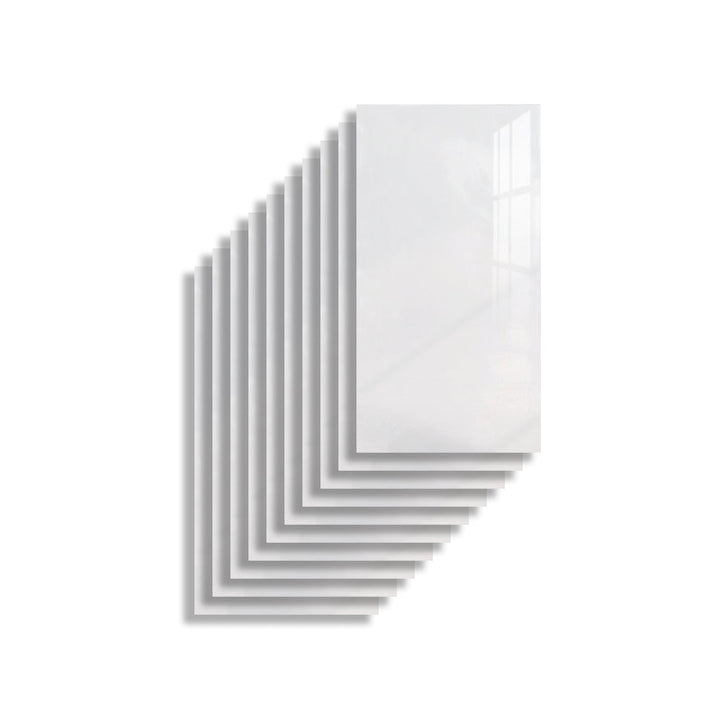 BowLift | 10-Pack PVC Rectangular Peel & Stick Subway Tile Kitchen and Bath