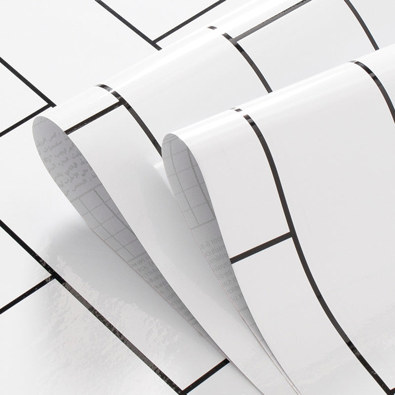 BowLift | 23" X 196" PVC Peel and Stick Wallpaper Kitchen and Bathroom Waterproof Wallpaper