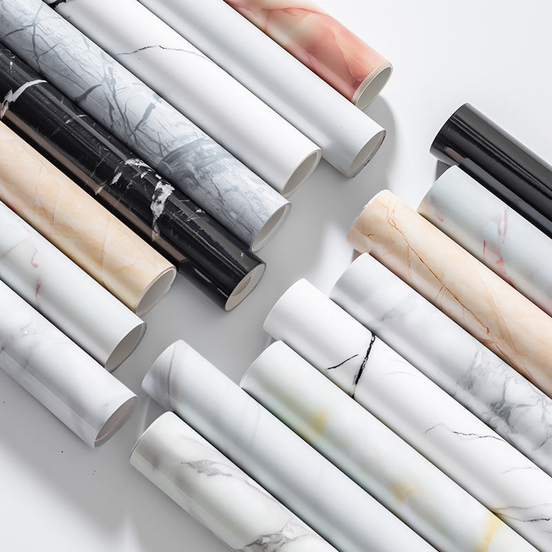 BowLift | 23" X 196" PVC Peel and Stick Wallpaper Kitchen and Bathroom Waterproof Wallpaper