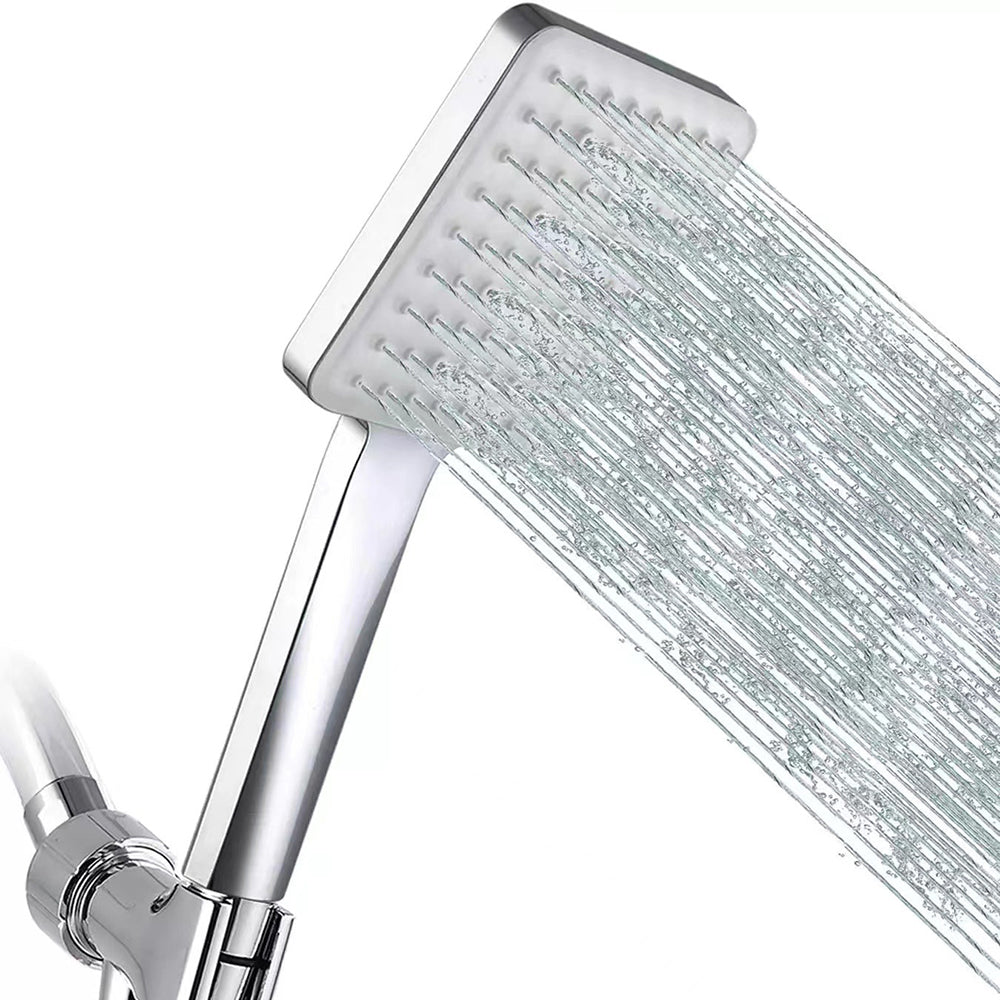 BowLift | Classic Handheld Showerhead Standard Round Showerheads in Silver