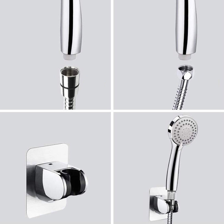 BowLift | Traditional Shower Head Simple Metal Round Handheld Shower