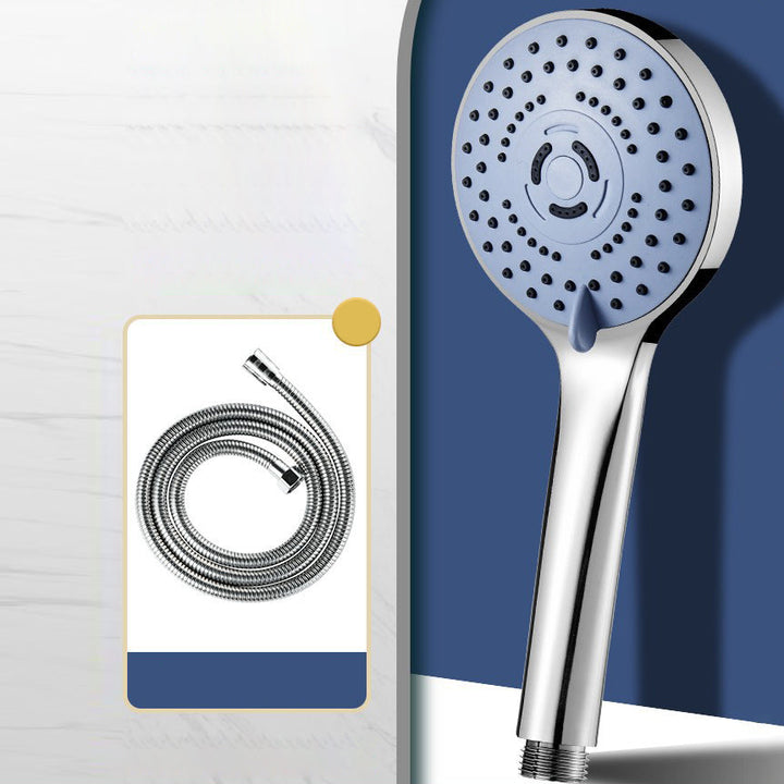 BowLift | Modern Plastic Shower Head Round Handheld Shower Head with Adjustable Water Flow