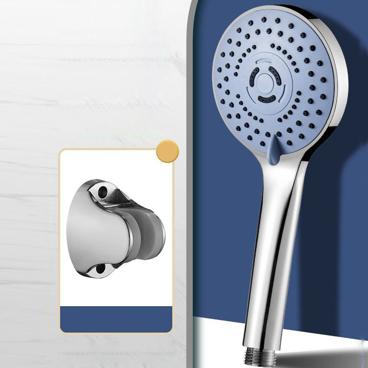 BowLift | Modern Plastic Shower Head Round Handheld Shower Head with Adjustable Water Flow