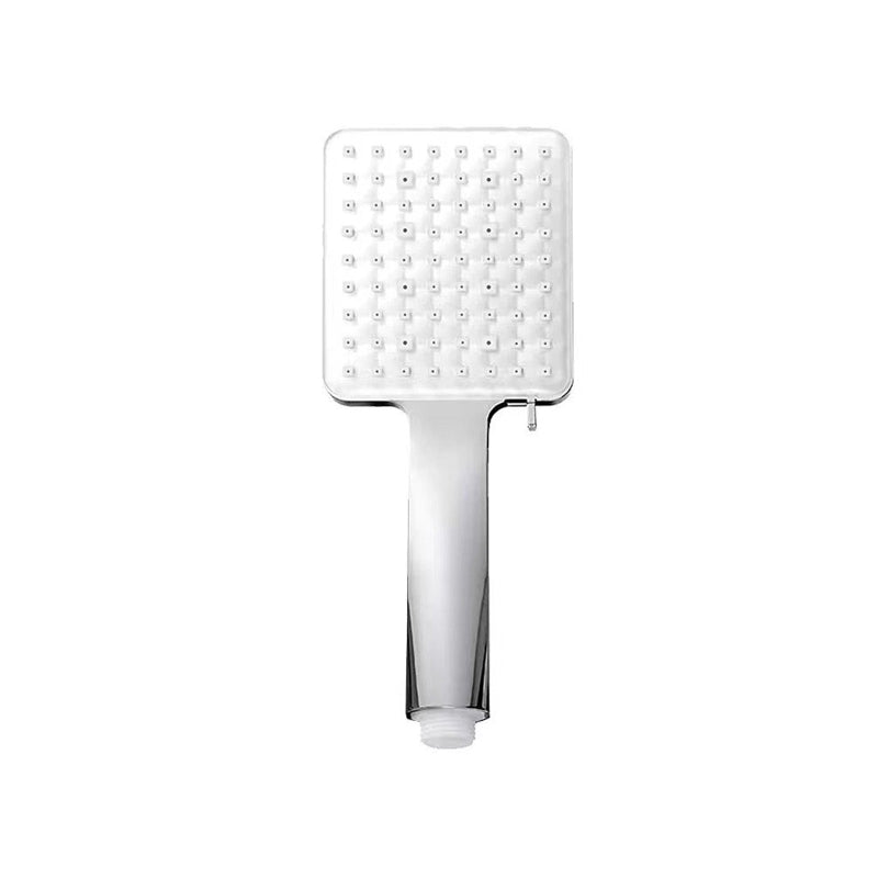 BowLift | Contemporary Shower Head Square Handheld Shower Head in Silver