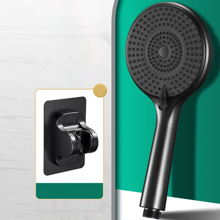 BowLift | Round Shower Head Plastic Handheld Shower with Adjustable Spray Pattern