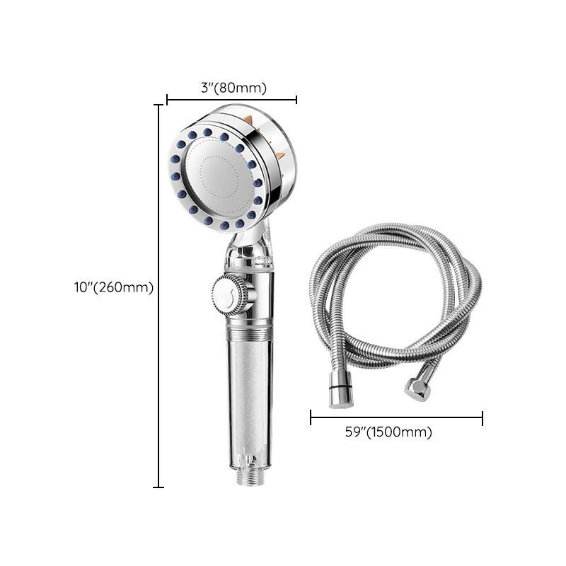 BowLift | Contemporary Handheld Supercharged Showerhead Round Turbo Spray Head
