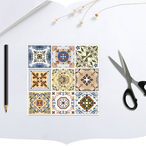 BowLift | Mosaic Tile Peel and Stick Wall Tile Modern Peel and Stick Wall Tile with Waterproof