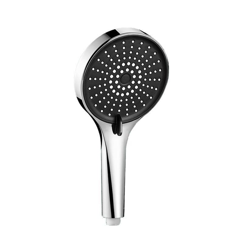 BowLift | Plastic Handheld Shower Head Round Handheld Showerhead with Self-Cleaning