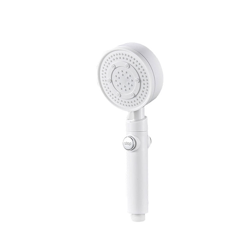 BowLift | Contemporary Handheld Shower Plastic Round Hand Shower with Self-Cleaning