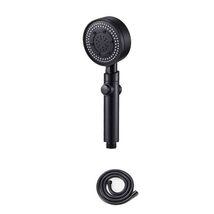 BowLift | Contemporary Handheld Shower Plastic Round Hand Shower with Self-Cleaning