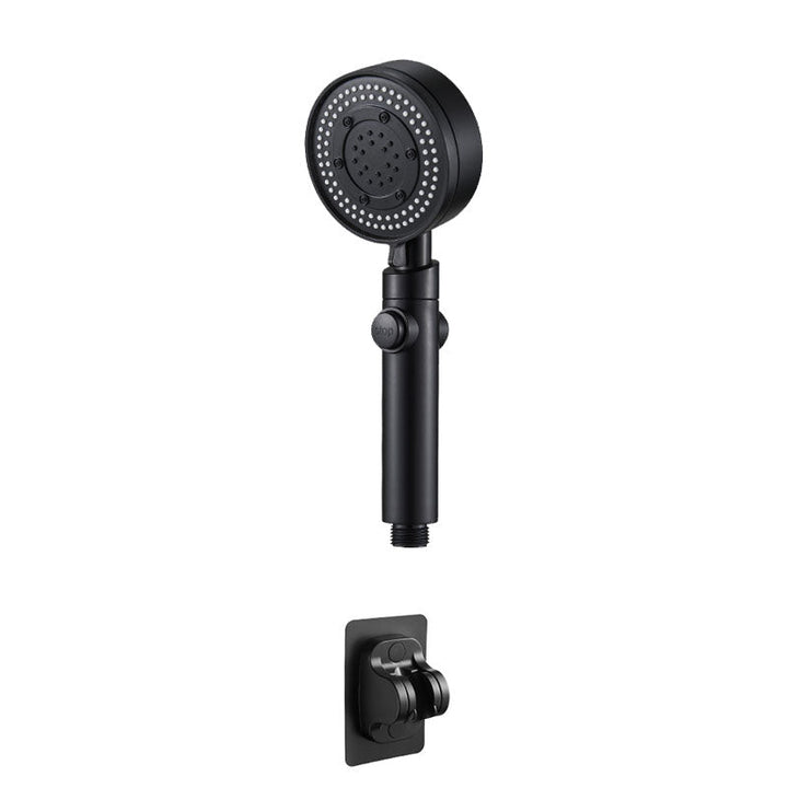 BowLift | Contemporary Handheld Shower Plastic Round Hand Shower with Self-Cleaning