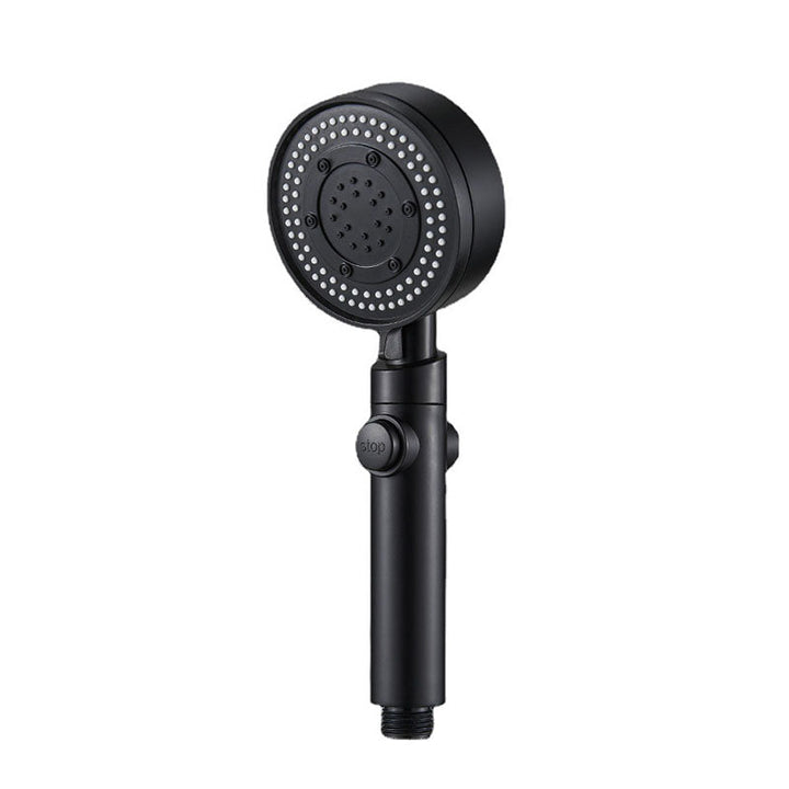 BowLift | Contemporary Handheld Shower Plastic Round Hand Shower with Self-Cleaning