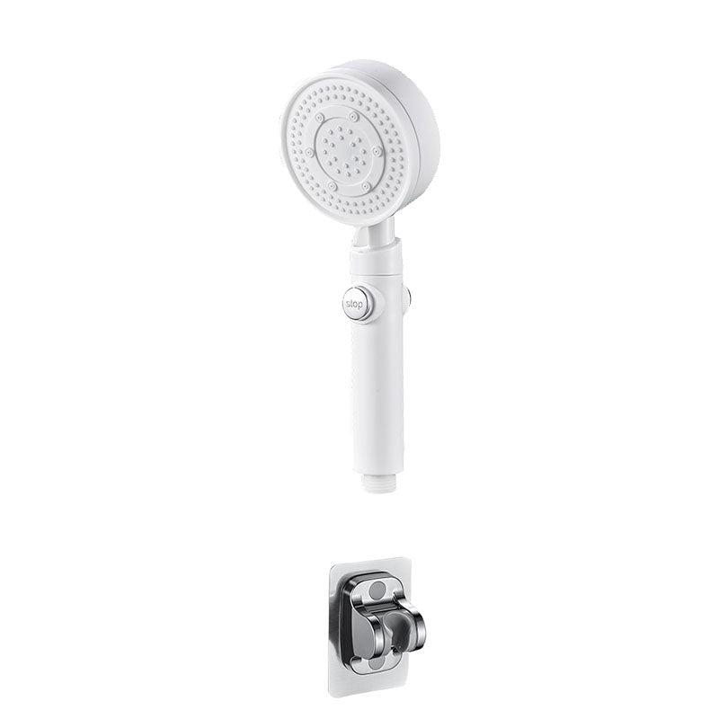 BowLift | Contemporary Hand Shower Plastic Round Hand Shower with Self-Cleaning