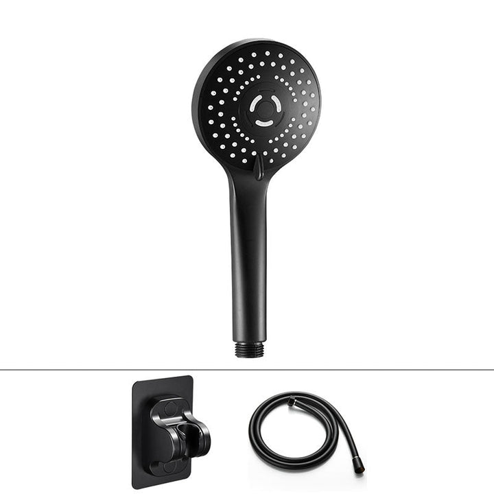 BowLift | Plastic Hand Shower Adjustable Spray Pattern Hand Shower with Round Shape