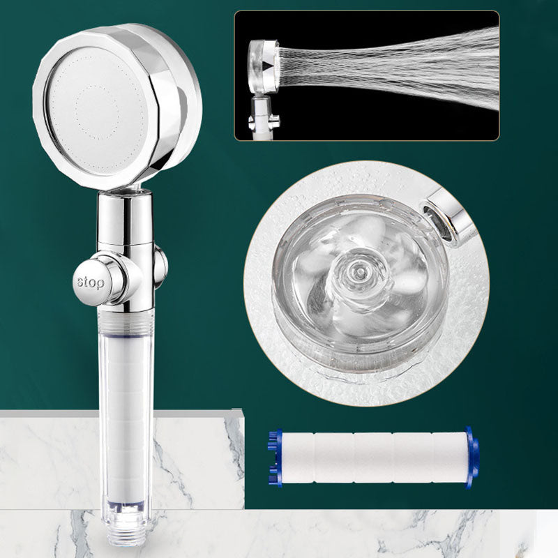 BowLift | Modern Shower Head Handheld Shower Head Plastic Wall Mount Round Shower Head Combo