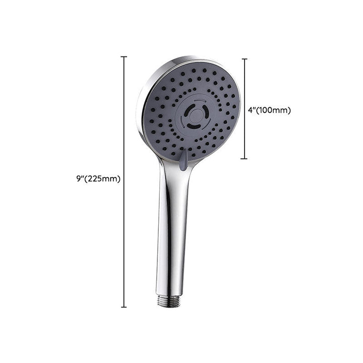 BowLift | Contemporary Handheld Showerhead Metal Handheld Showerhead with Round Shape
