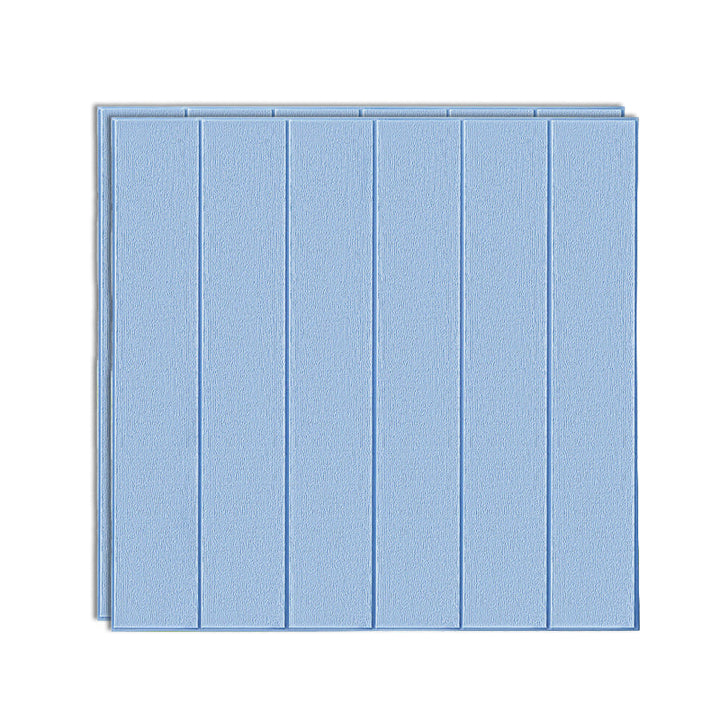 BowLift | Solid color 3D embossed wall panel waterproof foam interior wall tile