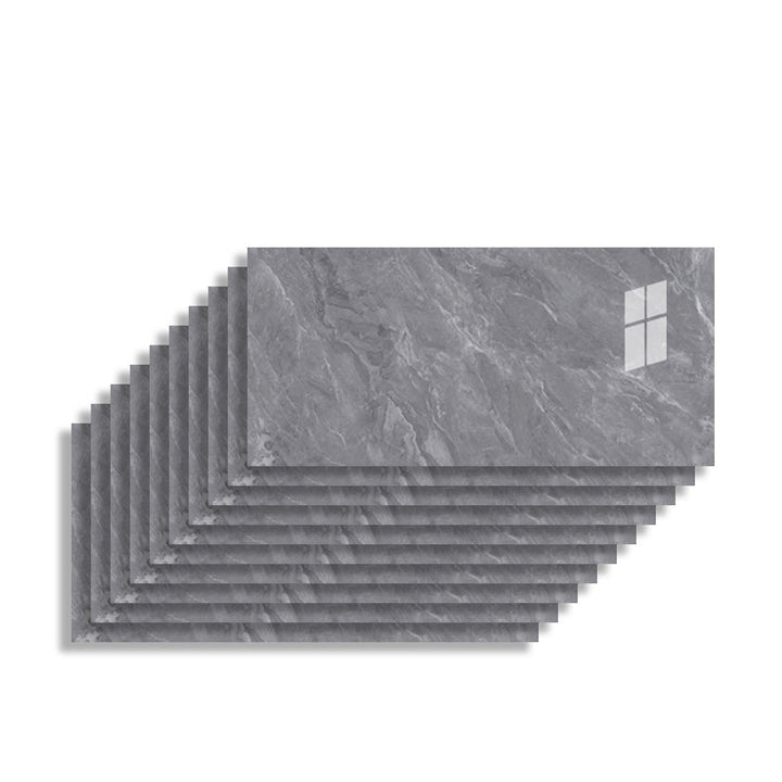 BowLift | 10 Pack 12" X 23" PVC rectangular Peel & Stick field tile kitchen and bathroom back paneling