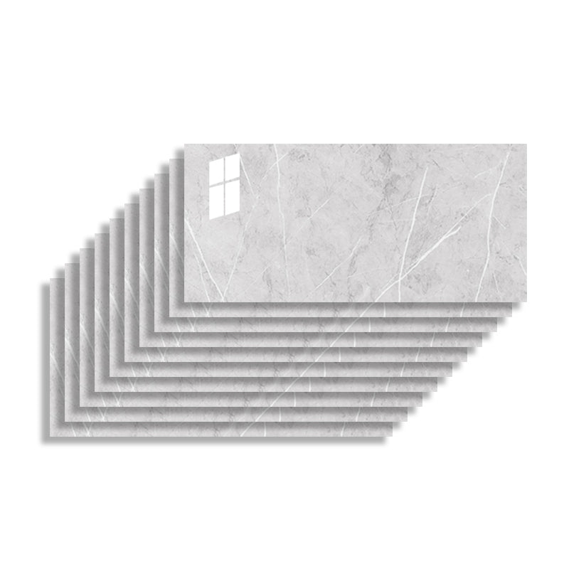 BowLift | 10 Pack 12" X 23" PVC rectangular Peel & Stick field tile kitchen and bathroom back paneling