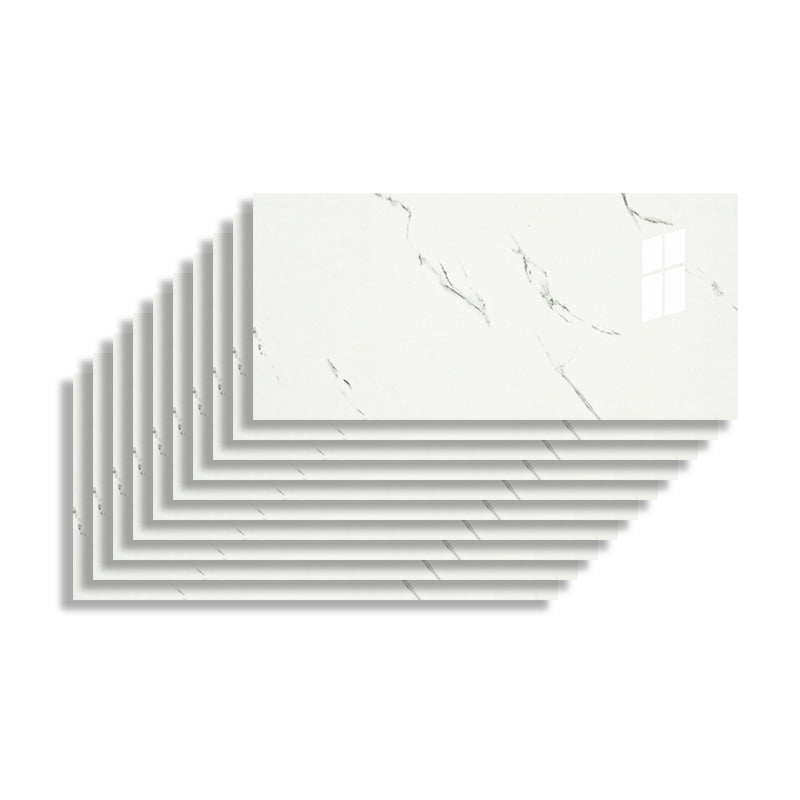 BowLift | 10-pack 12" X 23" PVC rectangular peel & stick field tile kitchen and bathroom back paneling