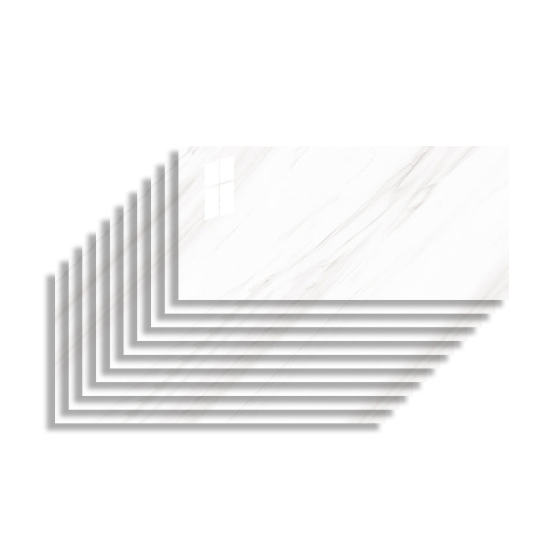 BowLift | 10 Pack 12" X 23" PVC rectangular Peel & Stick field tile kitchen and bathroom back paneling