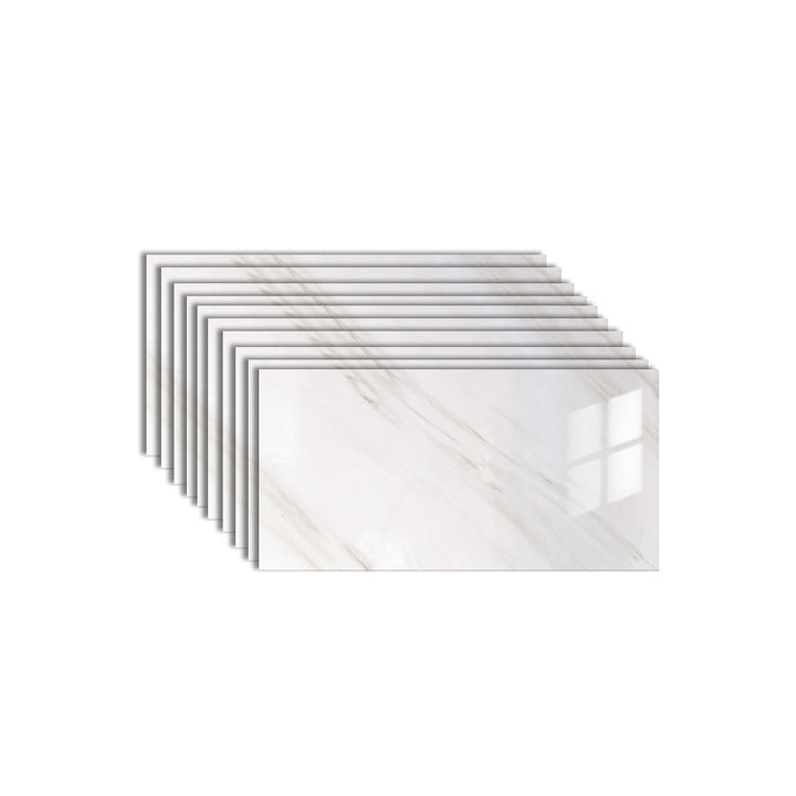 BowLift | 10-Pack PVC rectangular Peel and Stick Tiles Kitchen and Bathroom Backsplash
