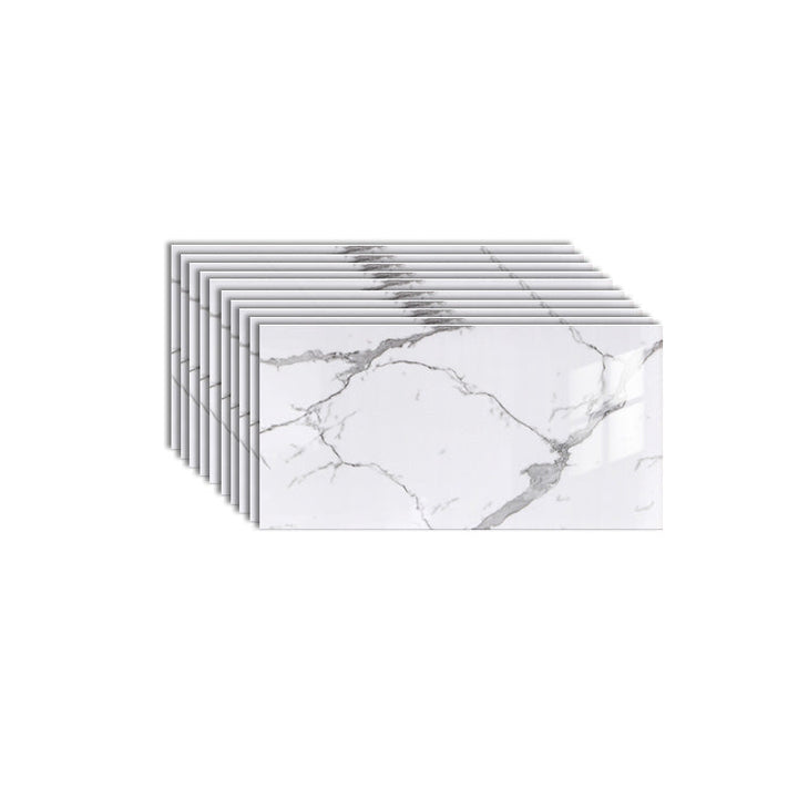 BowLift | 10-Pack PVC Rectangular Peel and Stick Tiles Kitchen and Bathroom Backsplash