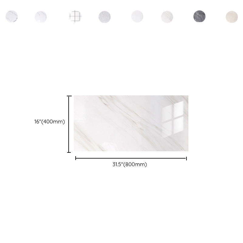 BowLift | 10-Pack PVC rectangular Peel and Stick Tiles Kitchen and Bathroom Backsplash