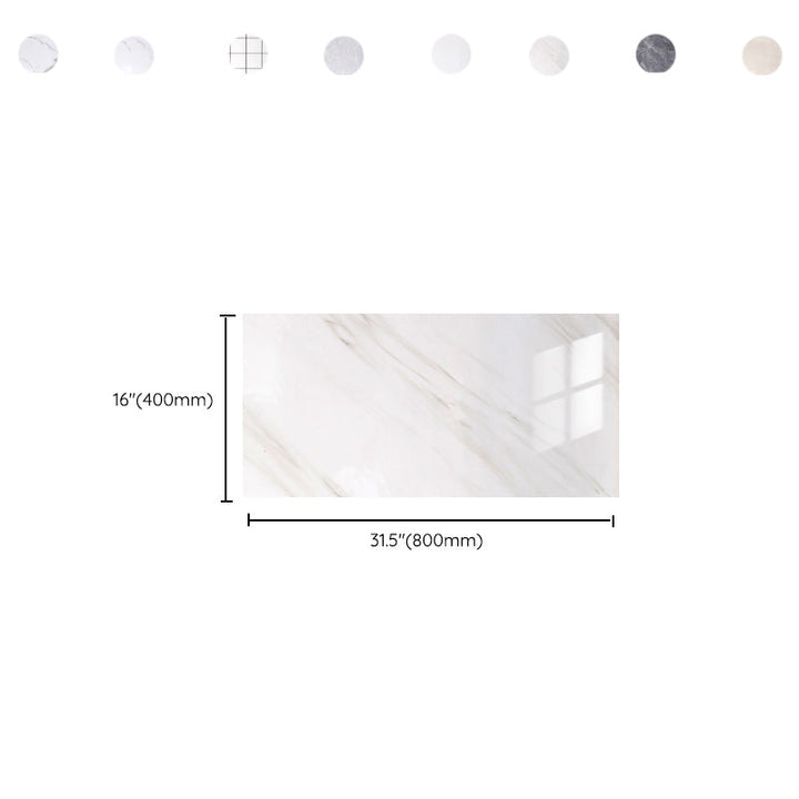 BowLift | 10-Pack PVC Rectangular Peel and Stick Tiles Kitchen and Bathroom Backsplash