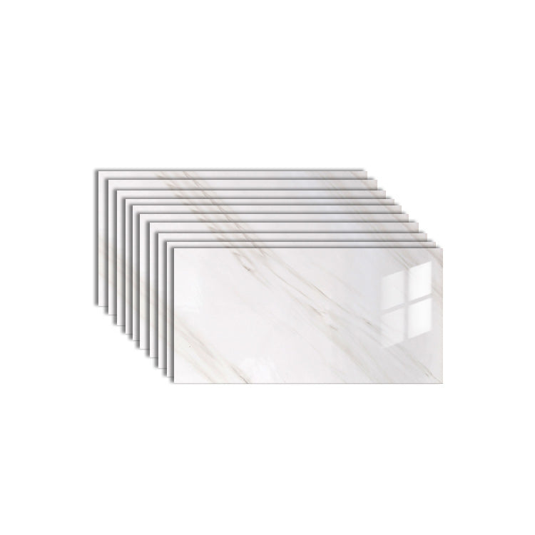 BowLift | 10-Pack PVC rectangular Peel-and-Stick wall tile kitchen and bathroom backsplash