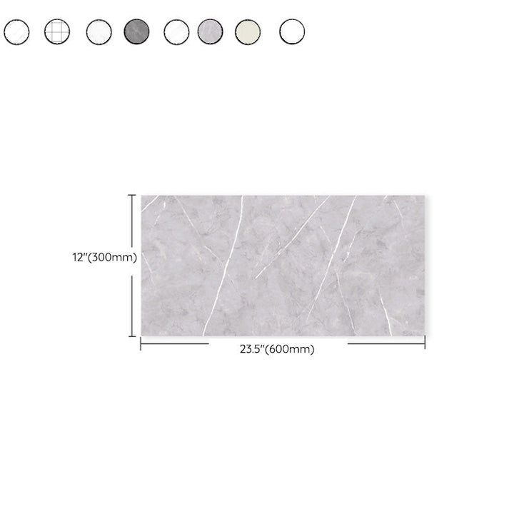 BowLift | 6-Pack PVC Rectangular Peel & Stick Subway Tiles Kitchen and Bathroom Back Splash