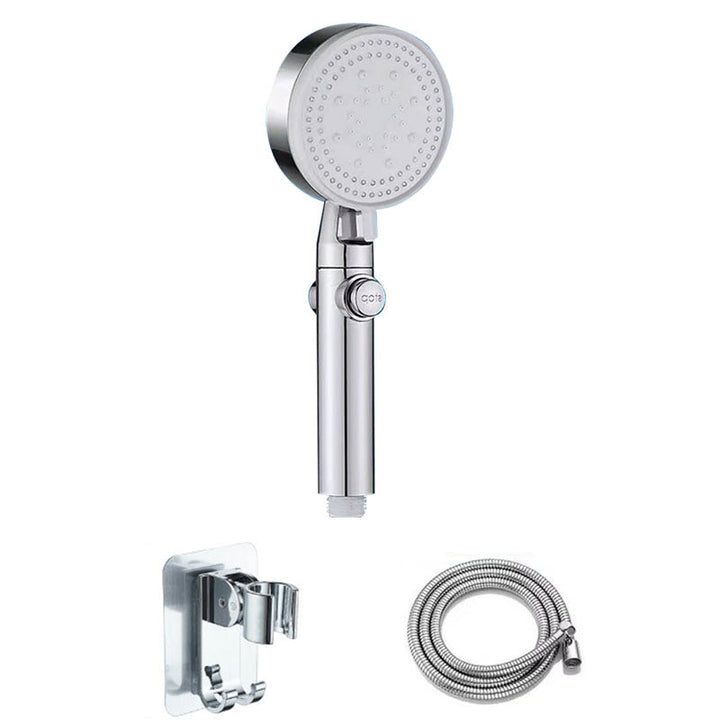 BowLift | Contemporary Shower Head Handheld Shower Wall Mounted Round Plastic Shower Head Combo