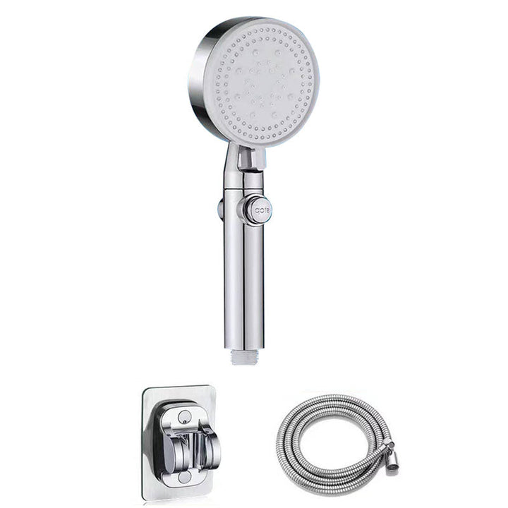 BowLift | Contemporary Shower Head Handheld Shower Wall Mounted Round Plastic Shower Head Combo