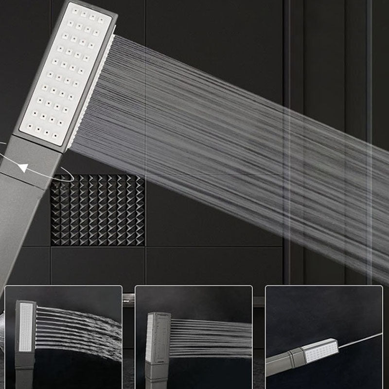 BowLift | Contemporary Showerhead Solid Color Plastic Handheld Showerhead